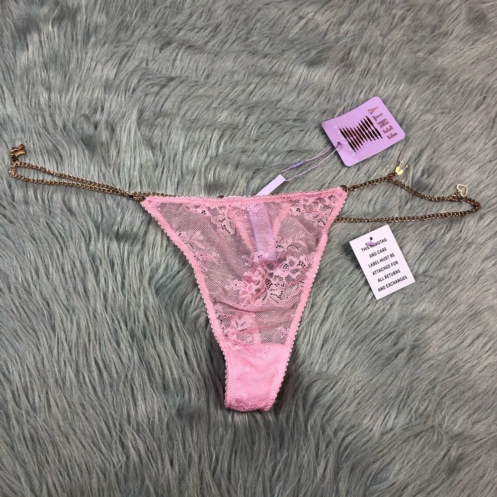 Savage x Fenty chain lace thong XL